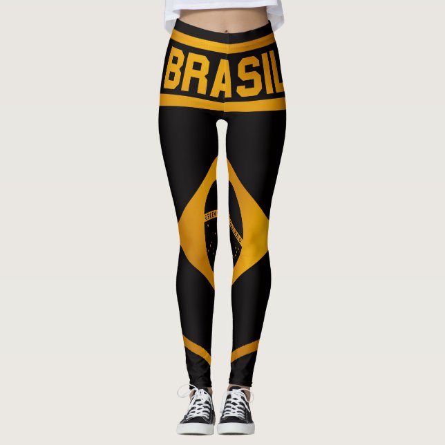 Leggings Brasil Emblem (Devant)