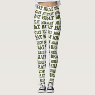 LEGGINGS BRAT MILITAIRE