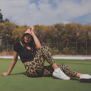 Leggings Brown Leopard Safari