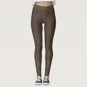 Leggings Brun Chocolat