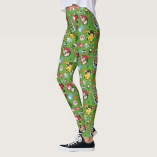 Leggings Buddy Elf et les icônes de Noël Motif