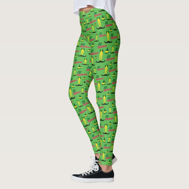 Leggings Buddy l'Elfe | Elf Culture Motif (Gauche)
