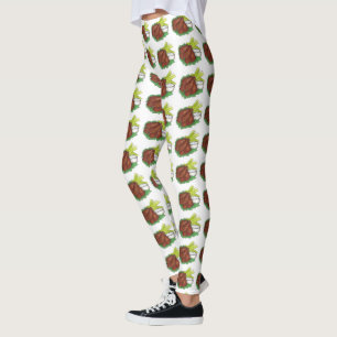 Leggings Buffalo New York BBQ Chicken Wings Celery Foodie