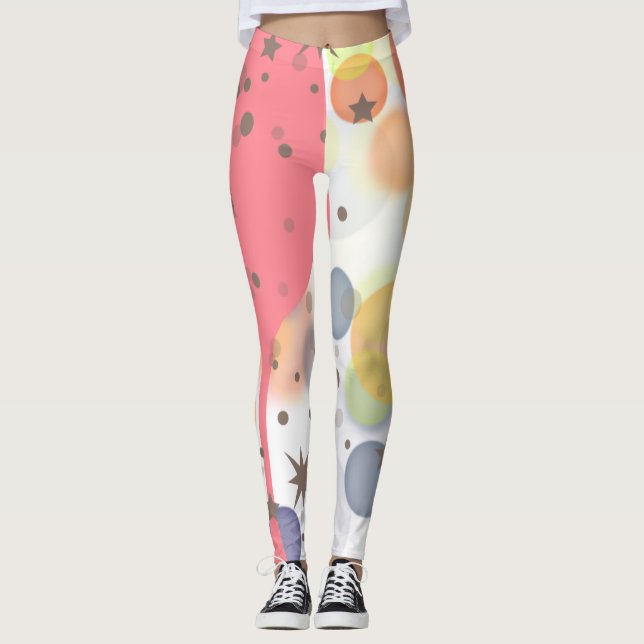 Leggings Bulles de champagne (Devant)