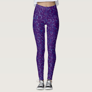 Leggings Bulles Motif 02.FR.b DPurple BG