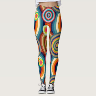 Leggings Bullseyes colorés