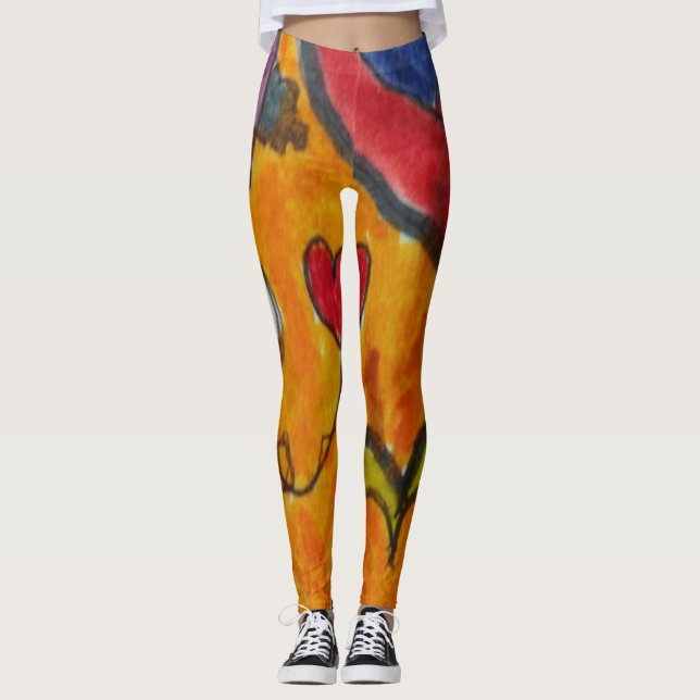 Leggings by Snowie Schrode (Front)