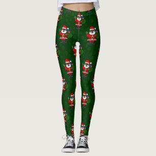 Leggings cadeau de noël de père Noël en Afrique