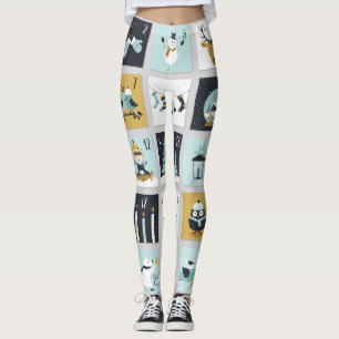 Leggings Calendrier de l'arrivée Noël