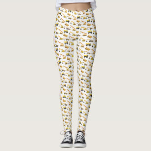Leggings Camions de construction