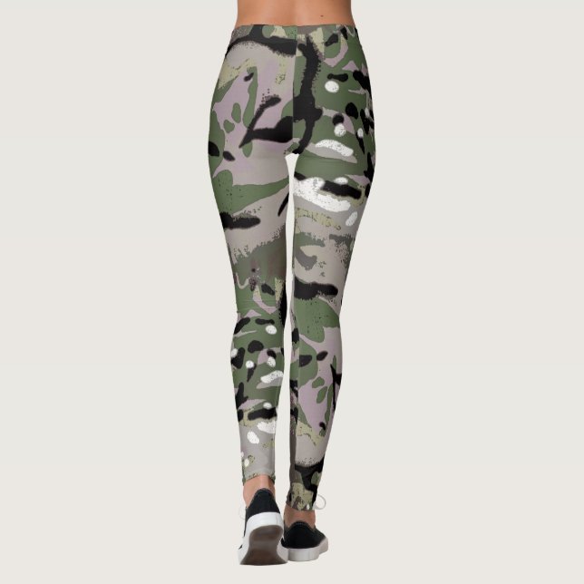Leggings Camo Camo, et l'art de disparaître. (Dos)