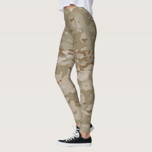 Leggings Camo   Camouflage Brown