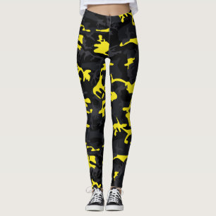 Leggings Camo Lemon Highlights