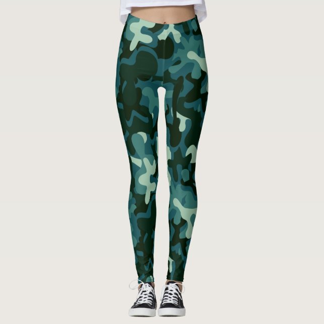 Leggings Camo Oceana Signature (Devant)