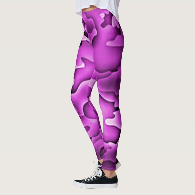 Leggings Camo rose (Gauche)