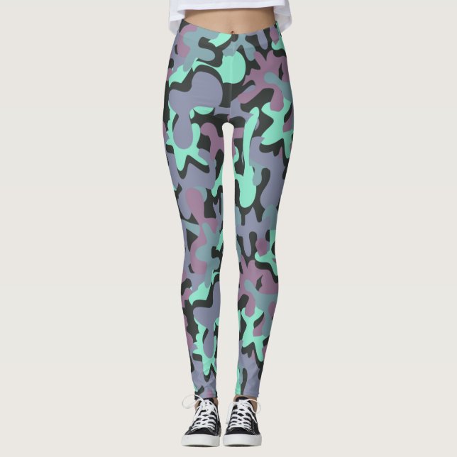 Leggings Camo signature de givre (Devant)