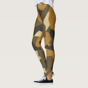 Leggings Camo Suédois Avancé Brown