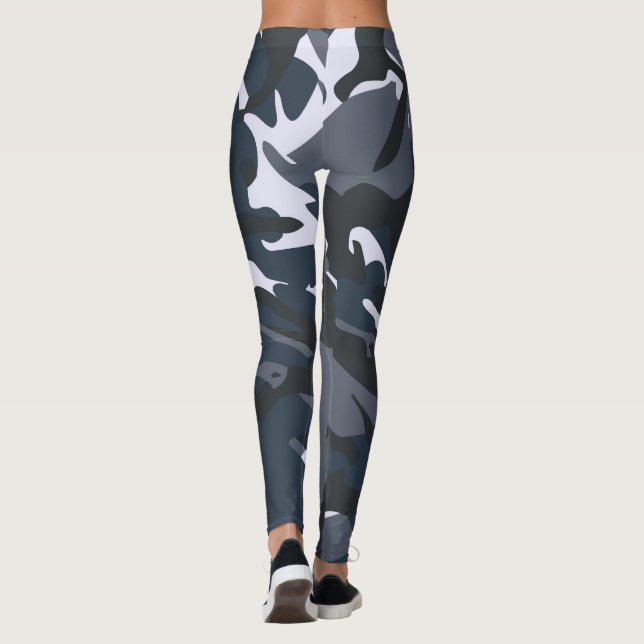 Leggings Camou gris (Dos)