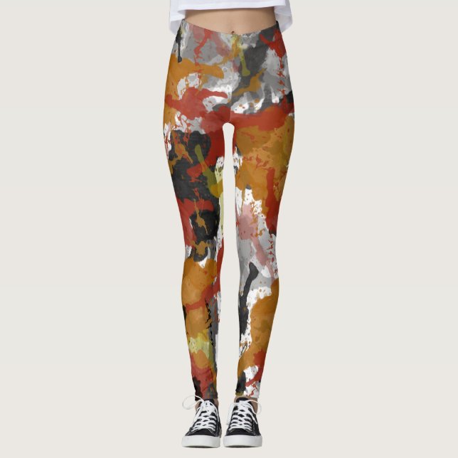 Leggings Camouflage (Devant)