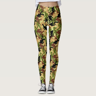 Leggings Camouflage Bigfoot à motif