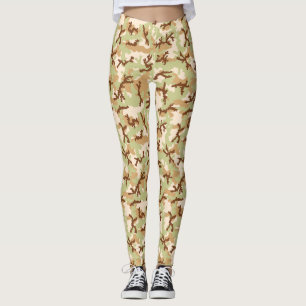 Leggings Camouflage du désert