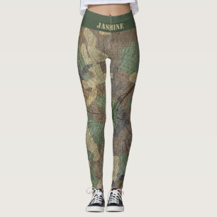 Leggings Camouflage militaire Chasse et pêche Camo Imprimer