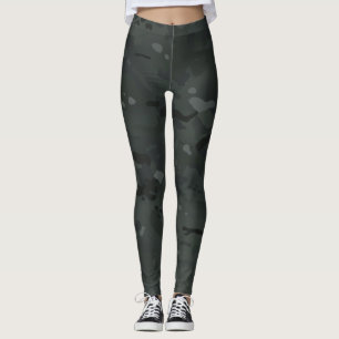 Leggings Camouflage noir I
