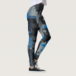 Leggings camouflage numérique à pannes - Gi cyberp