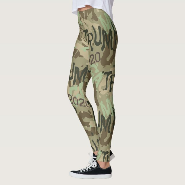 Leggings Camouflage TRUMP MAGA 2020 (Gauche)
