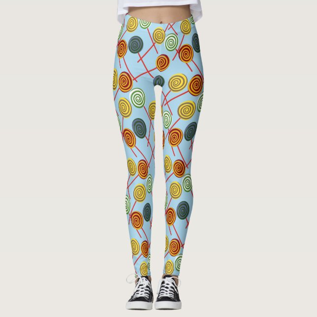 Leggings Candy pattern | Lollies 1lipop (Devant)