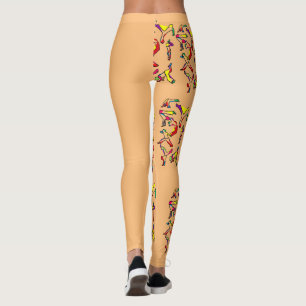 Leggings capoeira ginga équipement chaussettes tongs