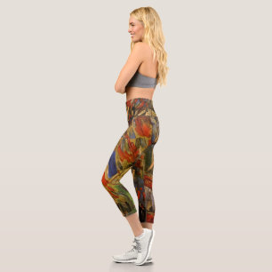 Leggings Capri 14 juillet Fête à Paris par Vincent van Gogh
