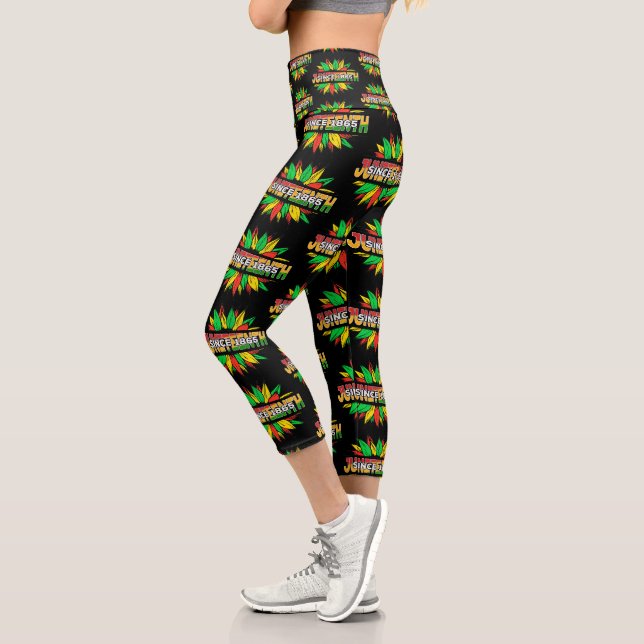 Leggings Capri 1865 Emancipation Afrique (Gauche)
