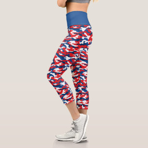 Leggings Capri 4juillet Camo Patriotic USA