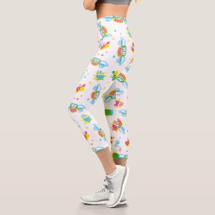 Leggings Capri AMIS™ Central Perk Neon Motif