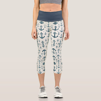 Leggings Capri Ancres perdues