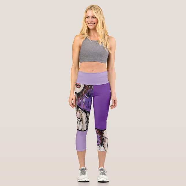 Leggings Capri Anonymat 1 (Recto)