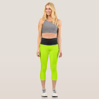 Antigel Noir Haut taille Yoga Capris