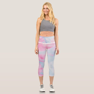 Leggings Capri Aquarelle Capris haut taille