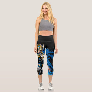 Leggings Capri Armoiries dorées Thor Electric Caractère Graphique