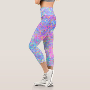Leggings Capri Art point multicolore