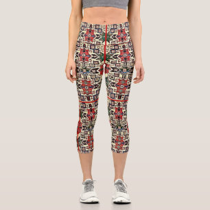 Leggings Capri Art populaire arménien
