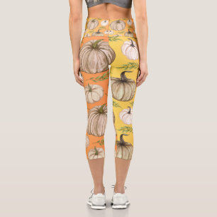 Leggings Capri automne moisson Thanksgiving saison falli