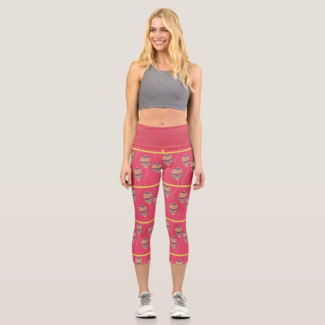 Leggings Capri avec Balloons de Cirque (Recto)