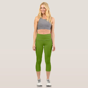 Leggings Capri Avocat (couleur unie)
