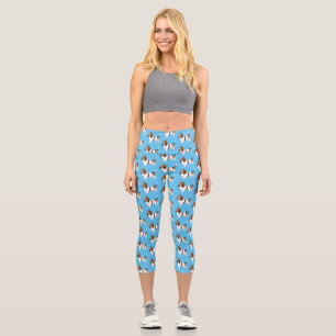 Leggings Capri Basset hound dessin de chien