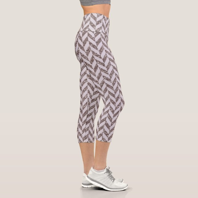 Leggings Capri Bécon beige (Droite)