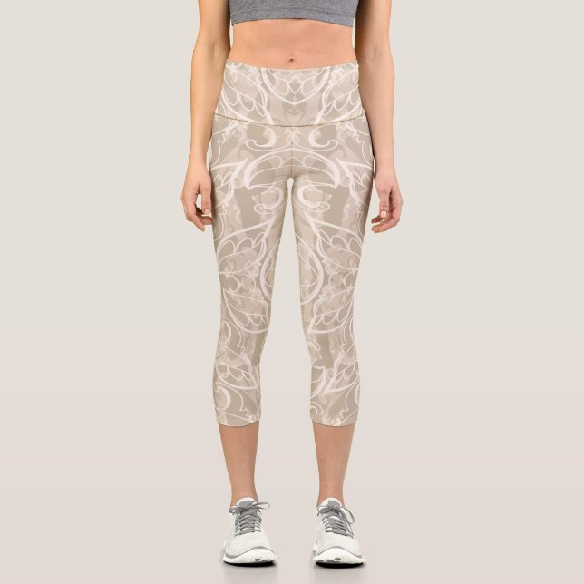 LEGGINGS CAPRI BEIGE (Recto)