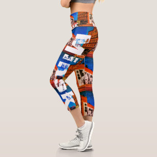 Leggings Capri BiélorБ е л а р ь у с de Minsk Architecture Gra