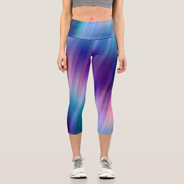 Leggings Capri bijoux en étoile mixte : (Recto)